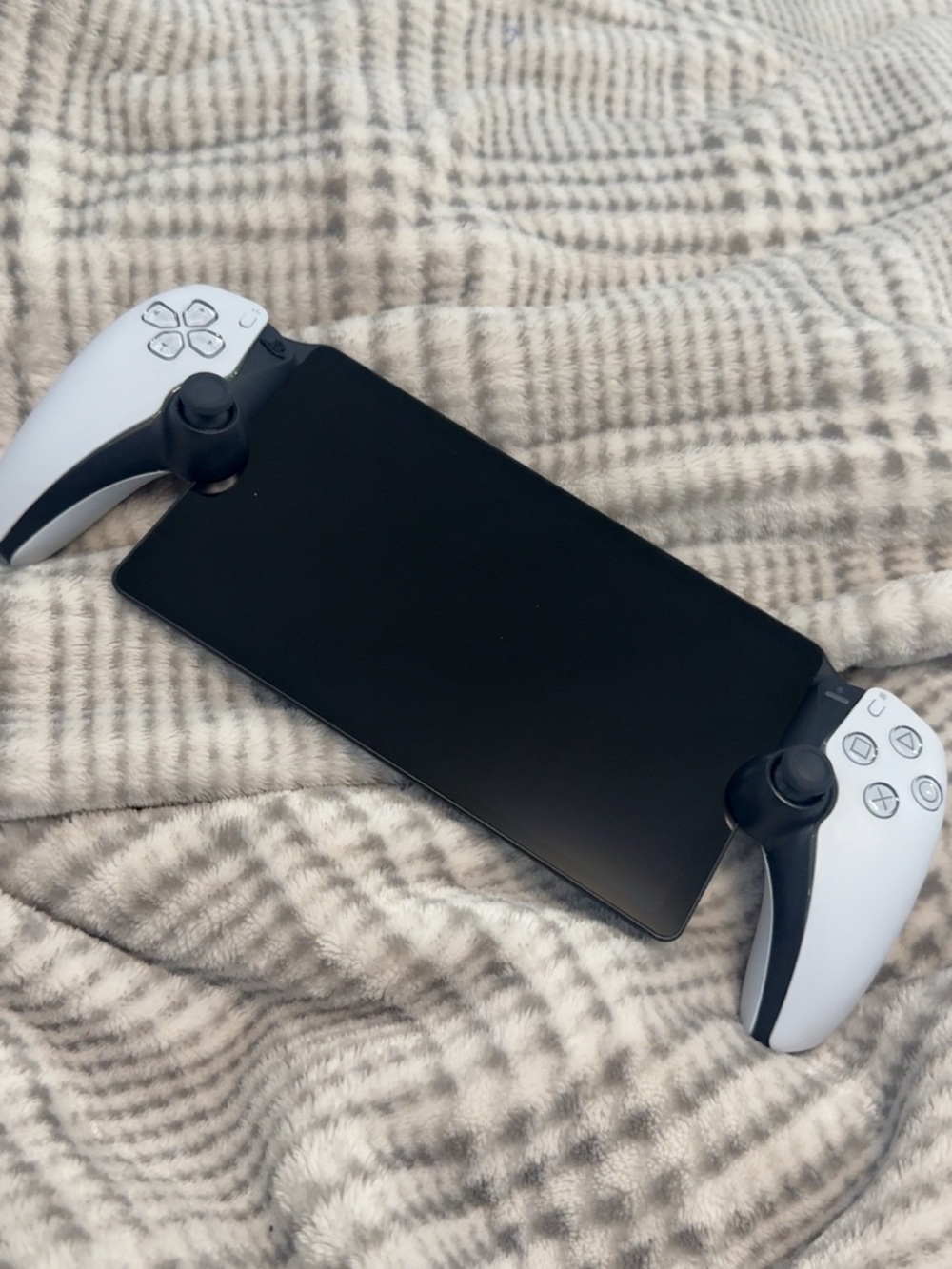 Sony White Smartphone Controller Grip with Dual Analog Sticks